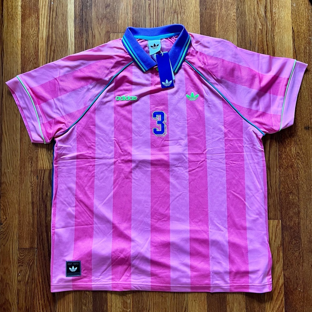 Adidas Originals Jacquard Jersey Lucid Pink KD2255